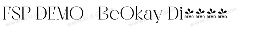 FSP DEMO   BeOkay Di字体转换